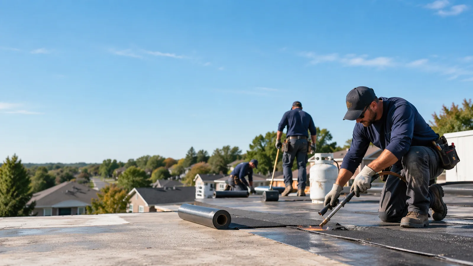 Flat Roof Leak Repair providers in Virden, IL